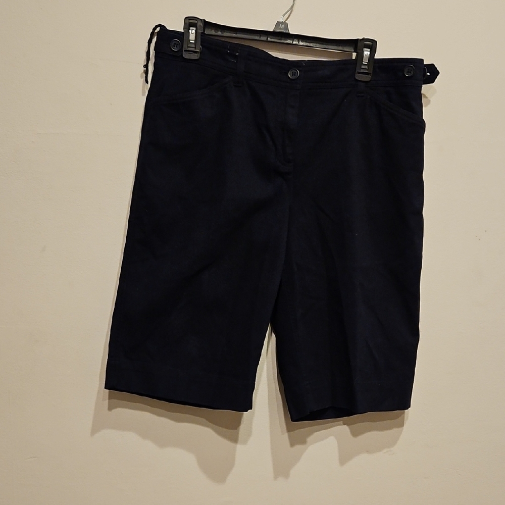Jones New York Women's Dark Navy Bermudas